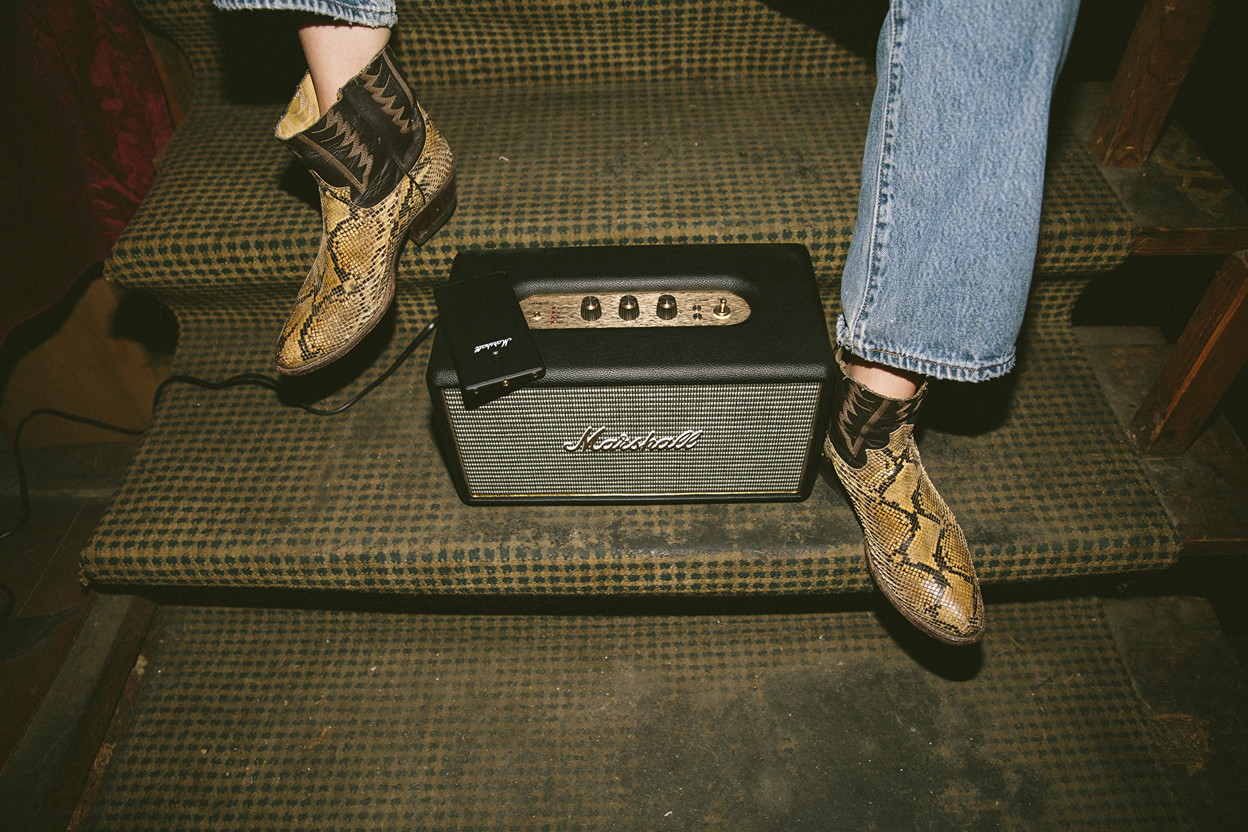 Marshall 04091627 Altoparlante Amplificato, Nero