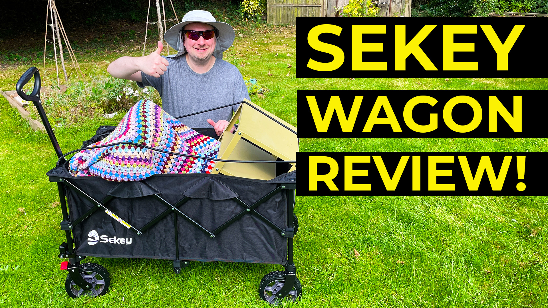 Watch Sekey Collapsible Wagon REVIEW! on Amazon Live