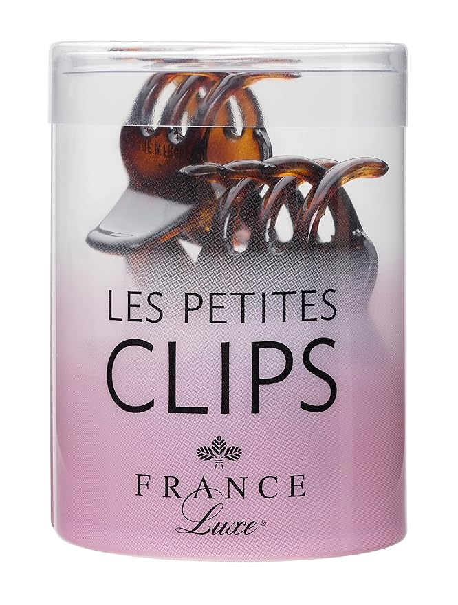 France Luxe Les Petite Clips, set de 4 pinzas pequeñas miniatura 4
