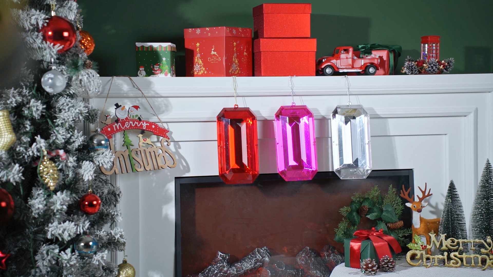 Amazon.com: Syhood 8.7 Inch Jumbo Jewel Ornament Large Jewel
