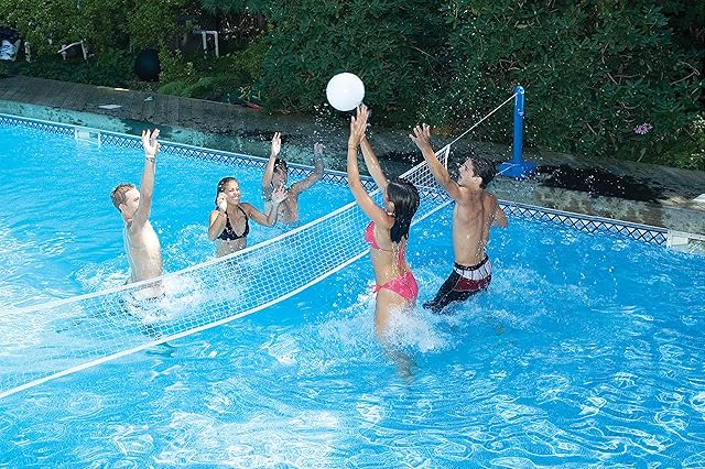 Swimline 9186 Cross Pool Volley Game, Multi, One Size