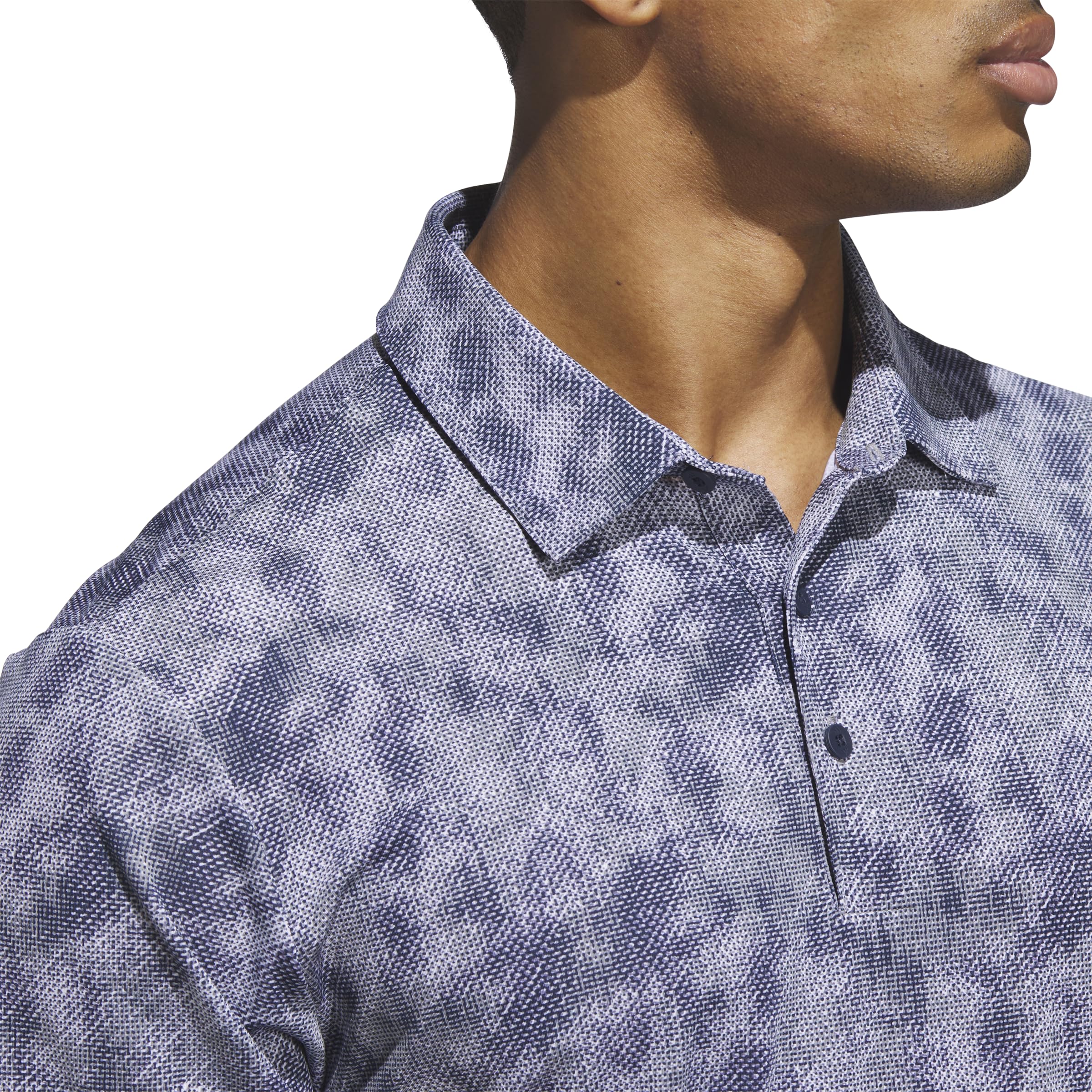 adidas Ultimate365 Textured Print Polo Shirt Ultimate365 - Polo con Stampa Testurizzata Uomo (Pacco da 1)
