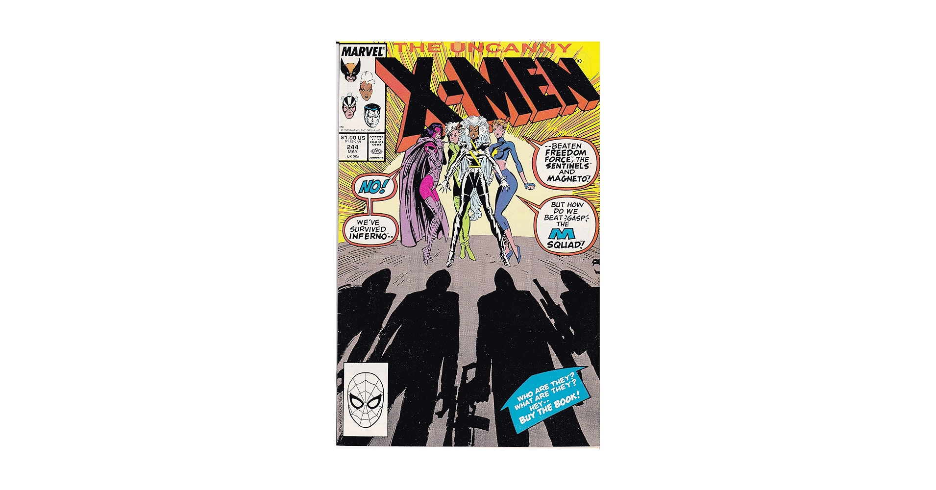 The Uncanny X-Men #244: Chris Claremont, Marc Silvestri