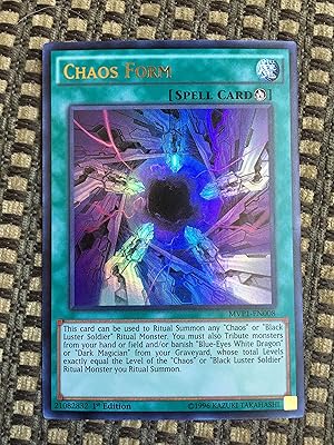 YU-GI-OH! - Chaos Form (MVP1-EN008) - The Dark Side of Dimensions Movie Pack - 1st Edition - Ultra Rare