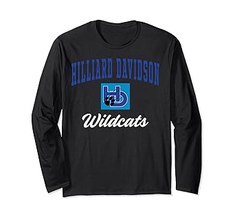 Amazon Com Hilliard Davidson High School Wildcats Long Sleeve