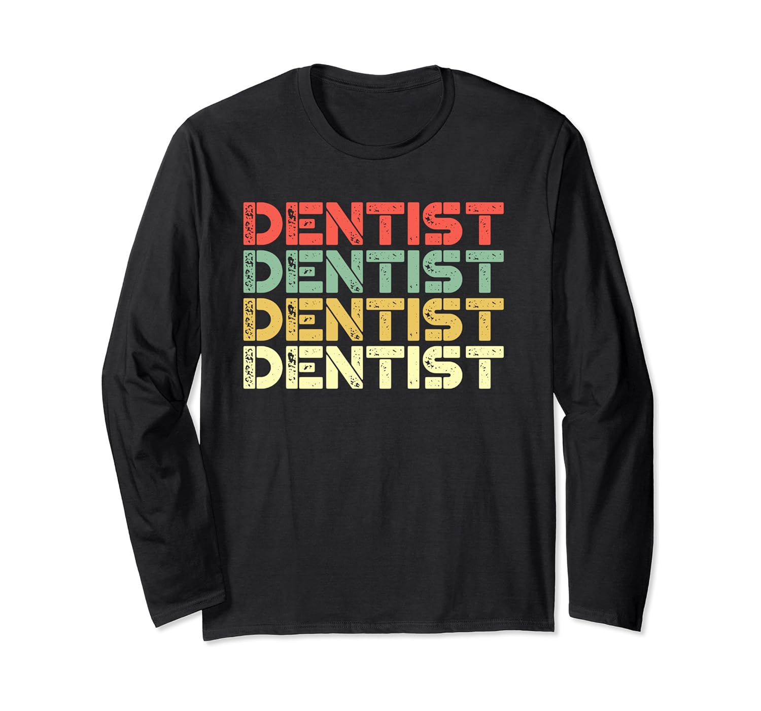 vintage dentist retro dentist Long Sleeve TShirt Clothing
