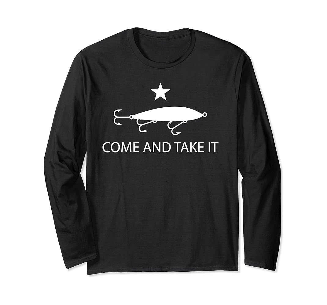 Come and take it fishing shirt Clearance