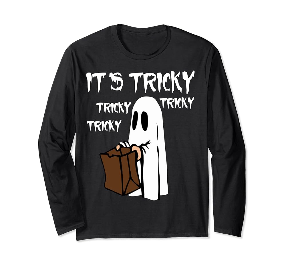 it's tricky halloween shirt
