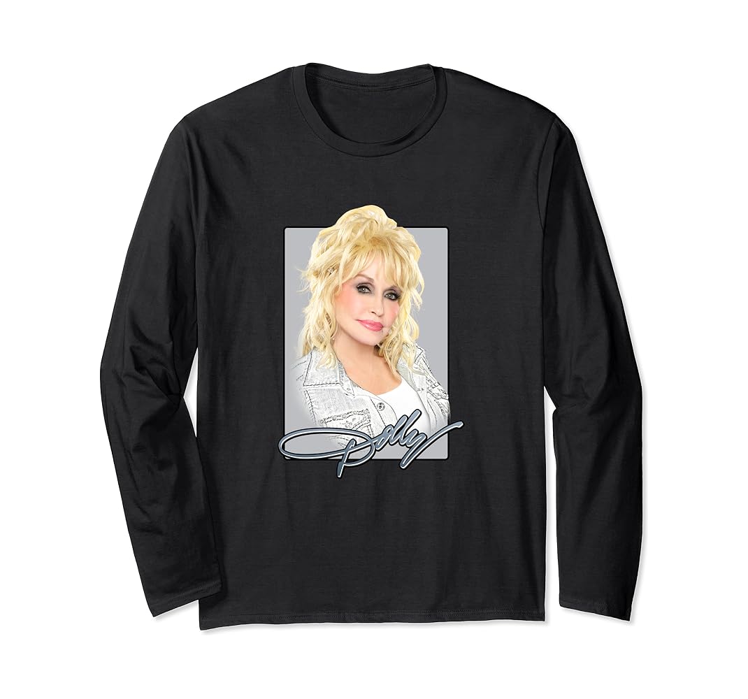 Dolly parton long sleeve t shirt Clearance