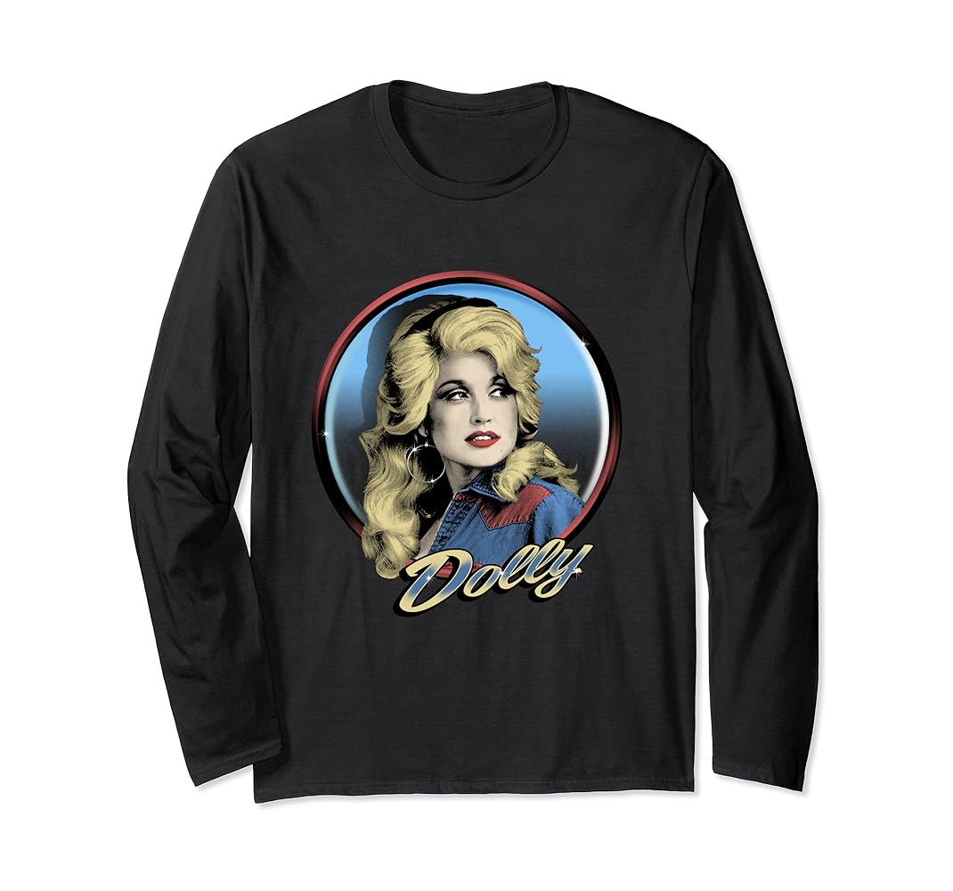 Dolly parton long sleeve t shirt Clearance