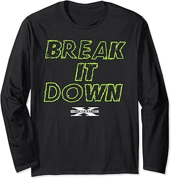 Amazon Com Wwe D Generation X Break It Down Graphic Camiseta De Manga Larga Ropa Zapatos Y Joyeria
