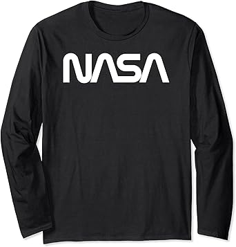 Nasa worm logo long sleeve tee Clearance