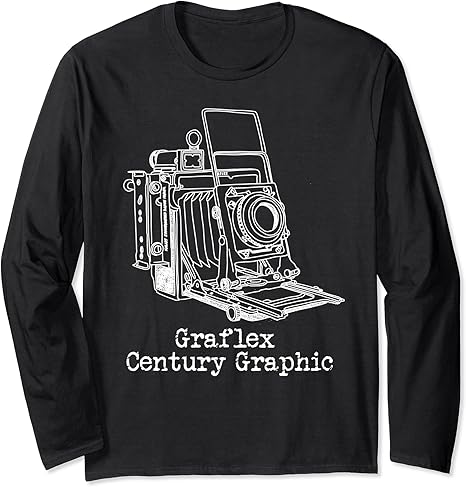 Amazon Co Jp グラフレックスセンチュリーグラフィックレトロヴィンテージカメラ 長袖tシャツ ファッション