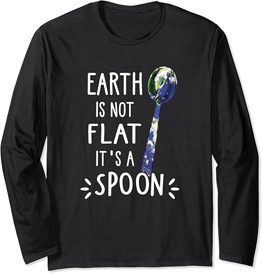 Earth is not flat shirt Clearance