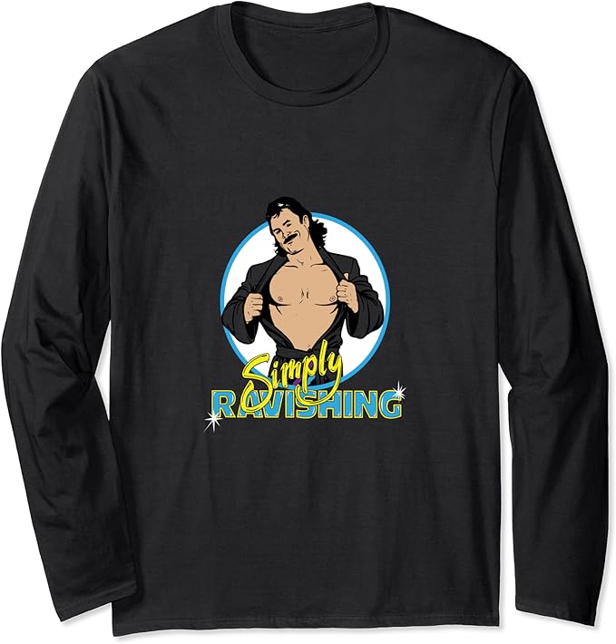 WWE Rick Rude "Simply Ravishing" Graphic Langarmshirt ...