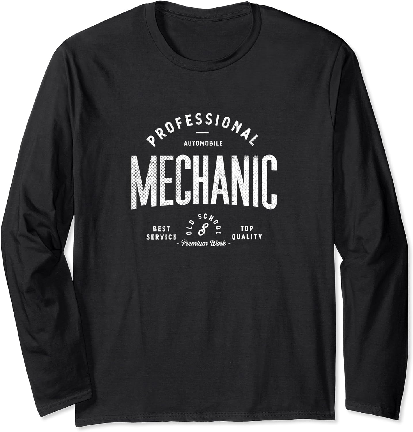 Amazon.com: Retro Professional Auto Mechanic “Old School” Long Sleeve T