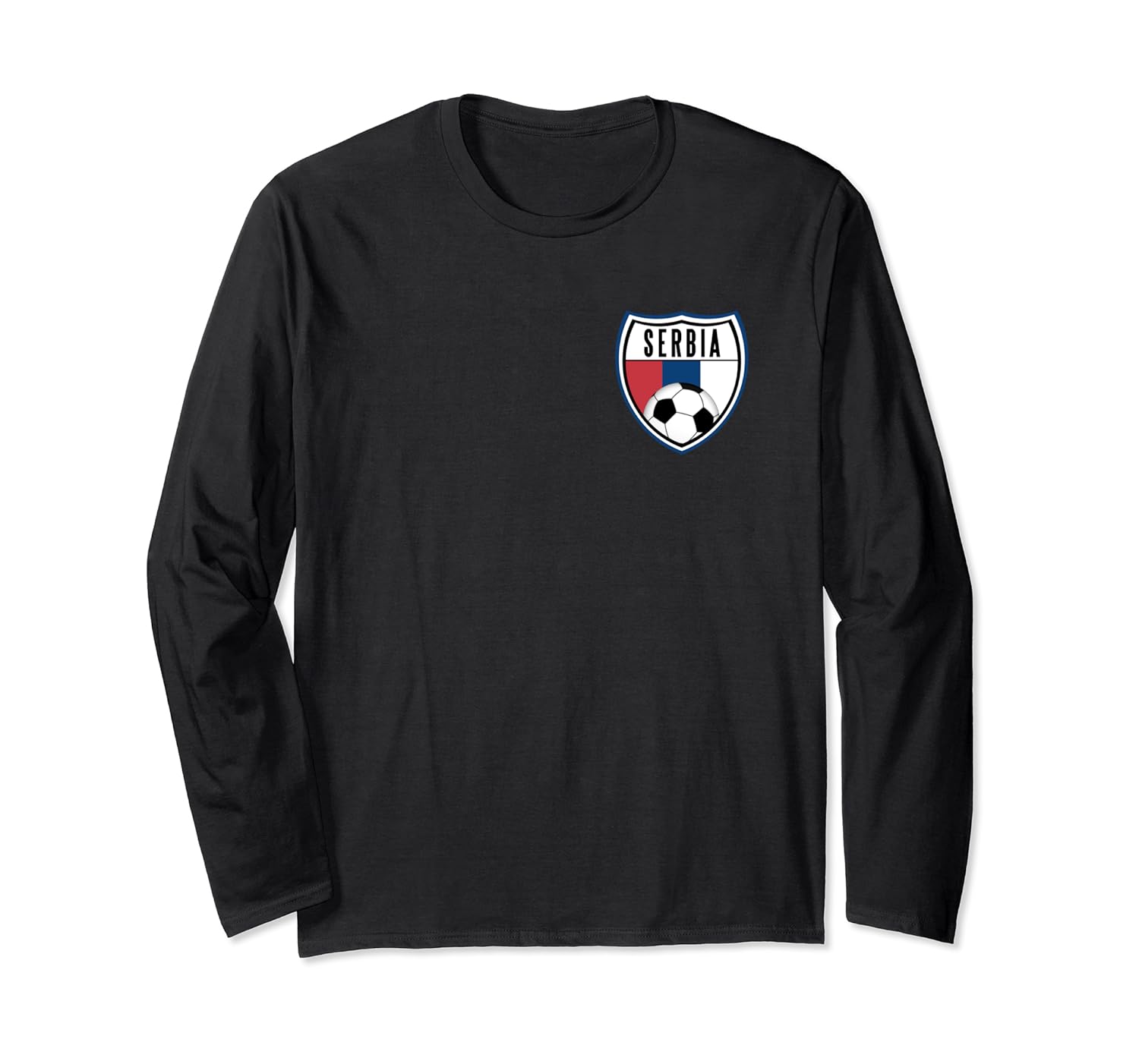 Best Serbian Crest Long Sleeve Shirt