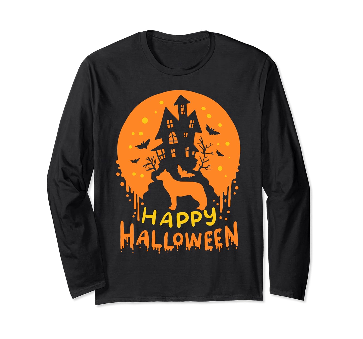 husky happy halloween gift shirts