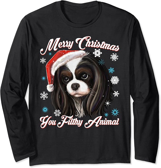 Cavalier king charles spaniel christmas jumper Clearance
