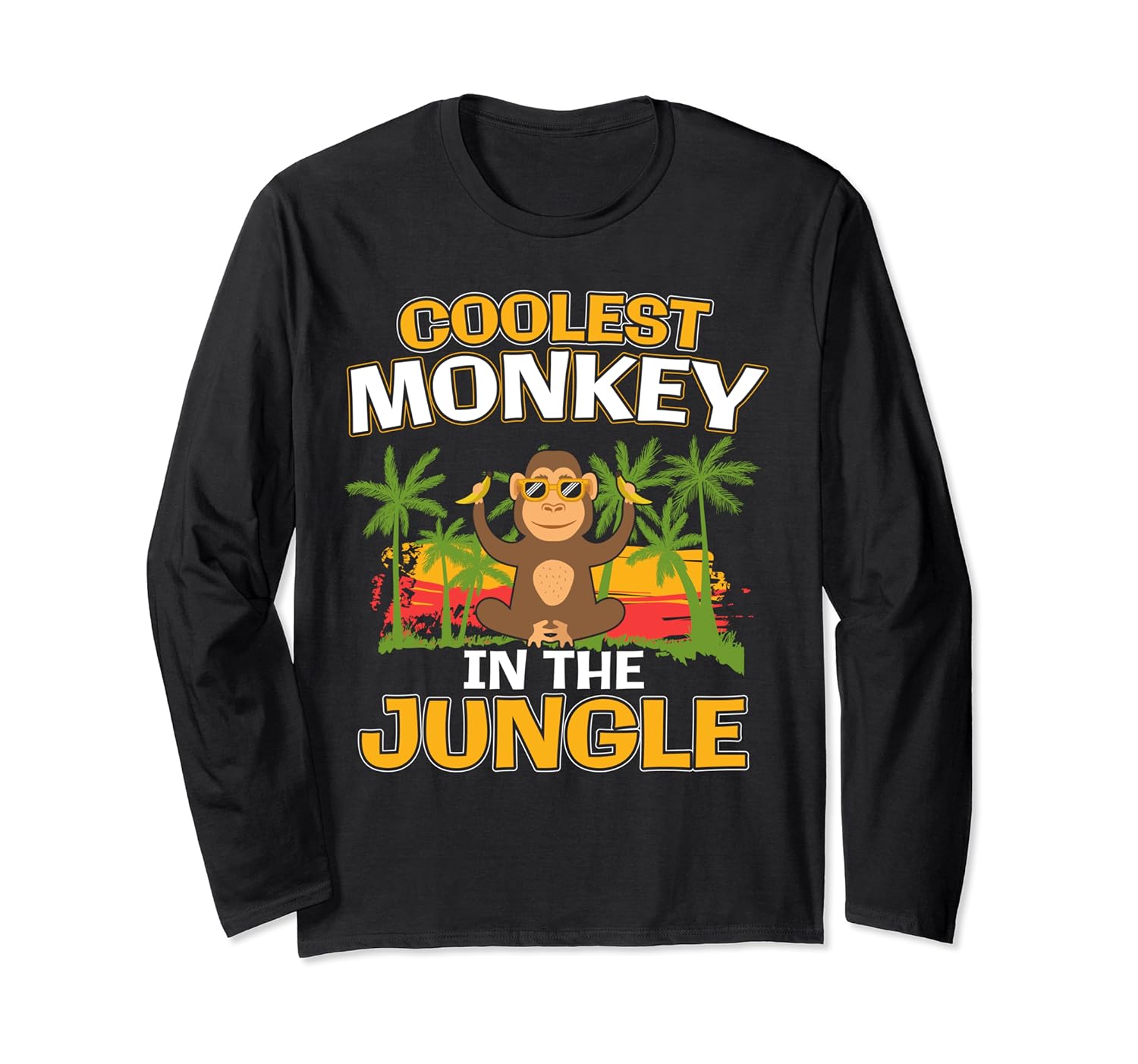 Coolest Monkey In The Jungle I Meme T Shirt Zelite