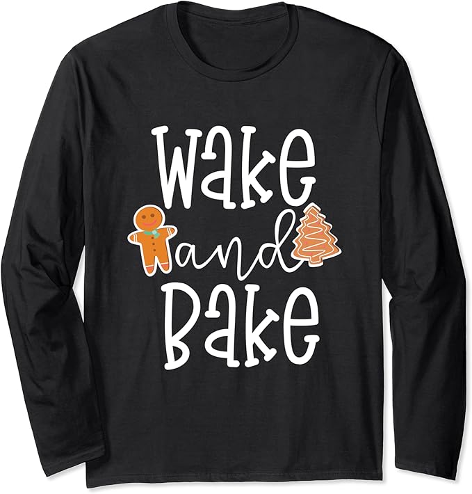 Funny Christmas Cookies Wake Bake Holiday Funny Christmas Cookies Wake Bake Holiday