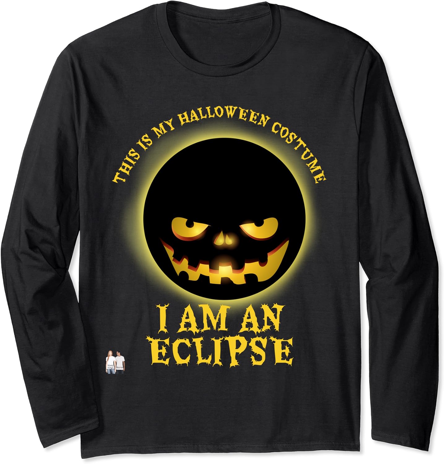 Halloween shirt eclipse costume Long Sleeve TShirt Clothing Halloween shirt eclipse costume Long Sleeve TShirt Clothing