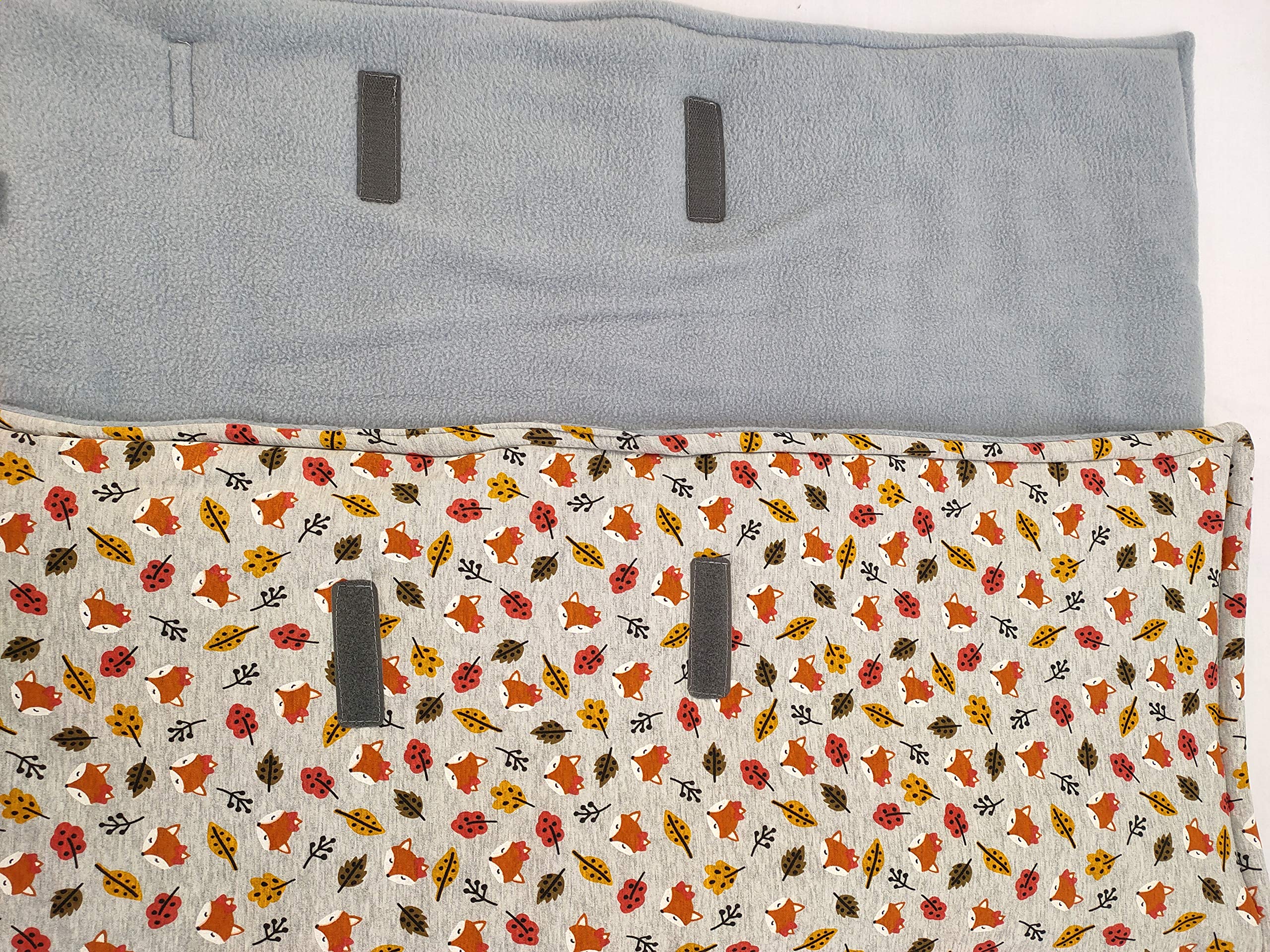 MOON-BEBE Footmuff for Baby Carrycot (Grey) - Image 4