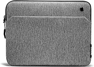 tomtoc Tablet Sleeve Bag for 12.9-inch New iPad Pro 2021-2018 with Magic Keyboard and Smart Keyboard Folio or Logitech Slim Folio Pro Case, Front Pocket for Tablet Accessories