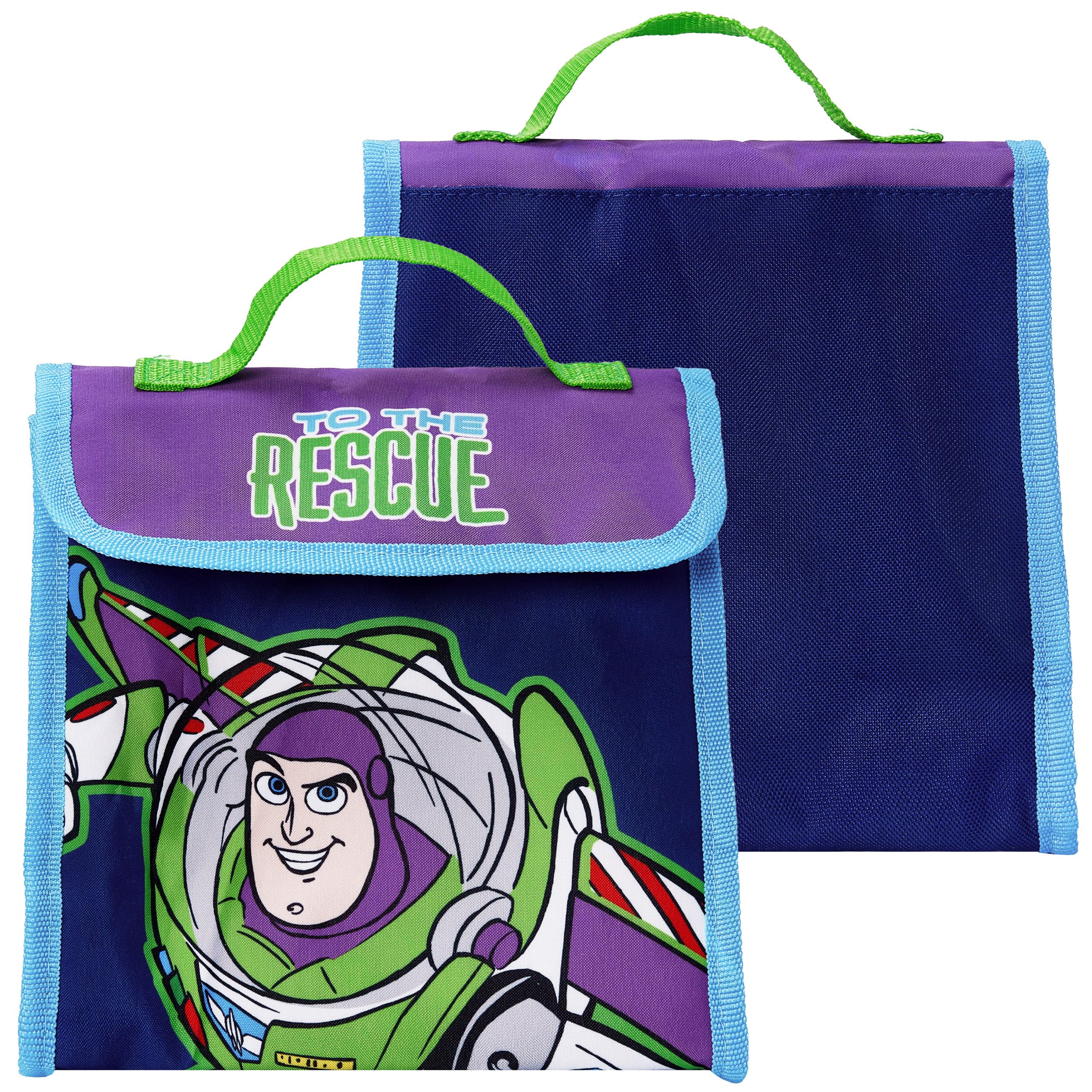 Disney Toy Story Plecak Szkolny Buzz Astral, 4-częściowy Zestaw z Plecakiem