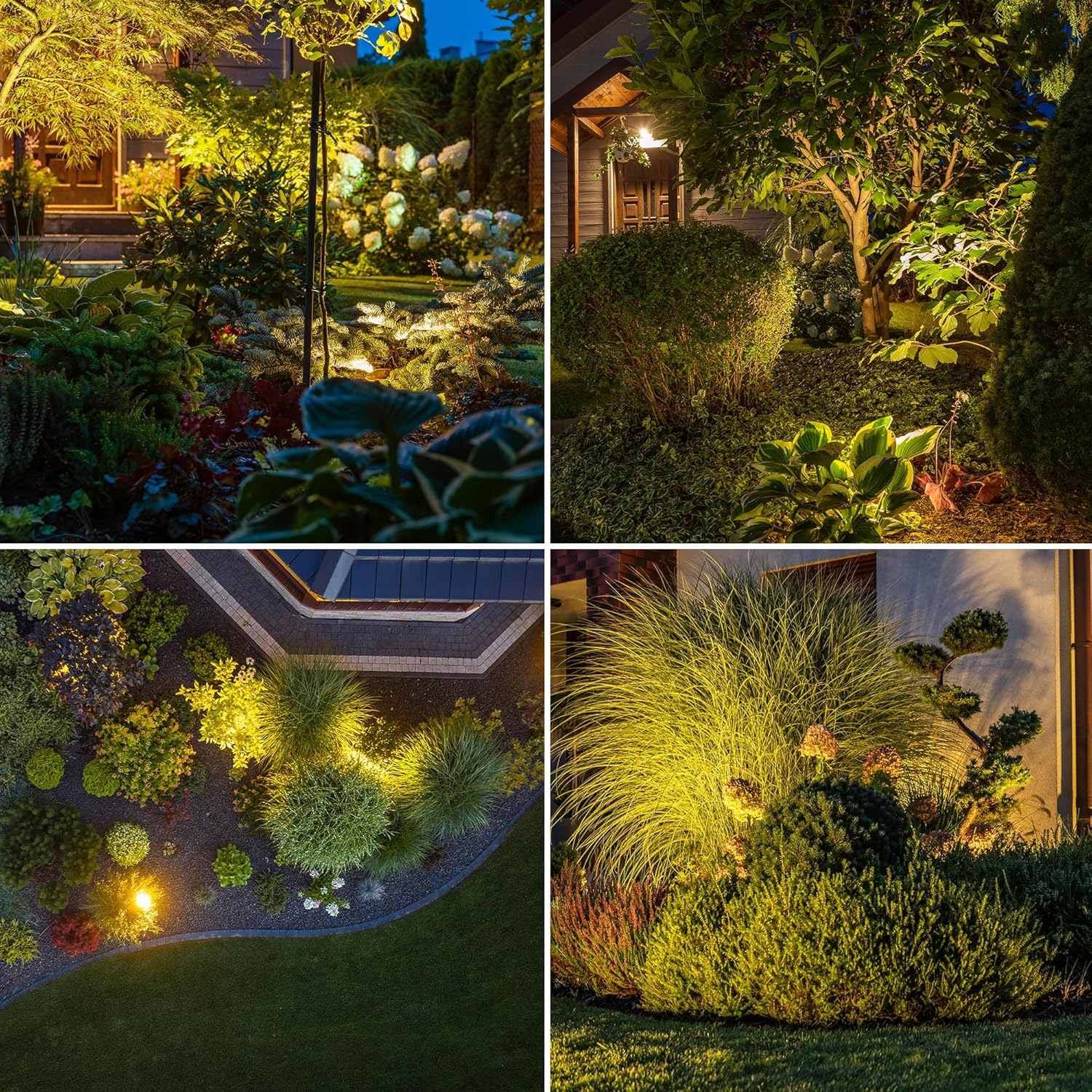 Banord 6.56FT Extension Cord for RGBW Landscape Spotlights, 3 pin(4 Pack) - Image 6