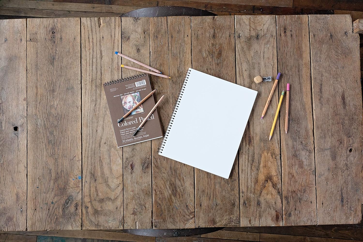 Strathmore Colored Pencil Spiral Paper Pad 9"X12"-30 Sheets -62477900 : Arts, Crafts & Sewing