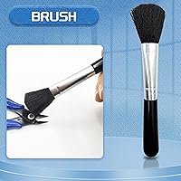 Vista 6 de Kit de herramientas de modelo profesional 10 en 1 para adultos, herramientas básicas con pinzas, pinzas, limas de aguja, barras de pulido