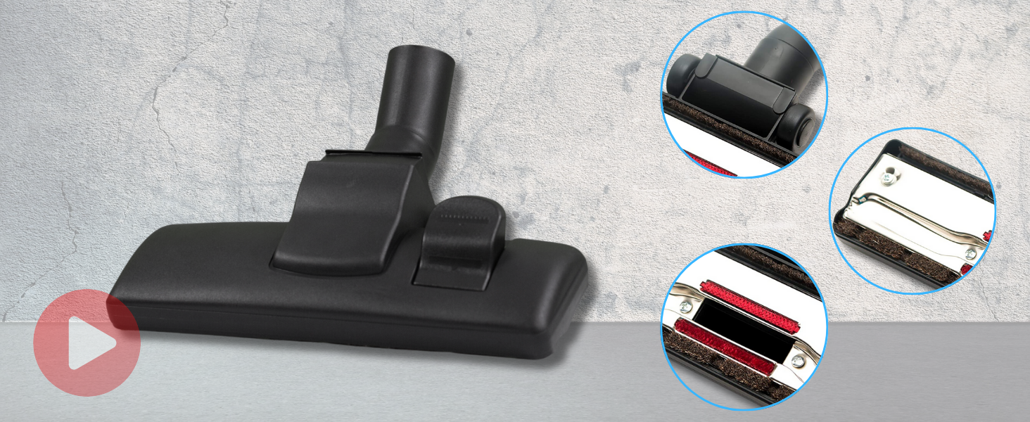 Spazzola Universale Aspirapolvere VIOKS Bocchetta Di Ricambio Per Pavimenti Duri Bosch 00576770 Aspirapolvere Turbospazzola - Foto 6