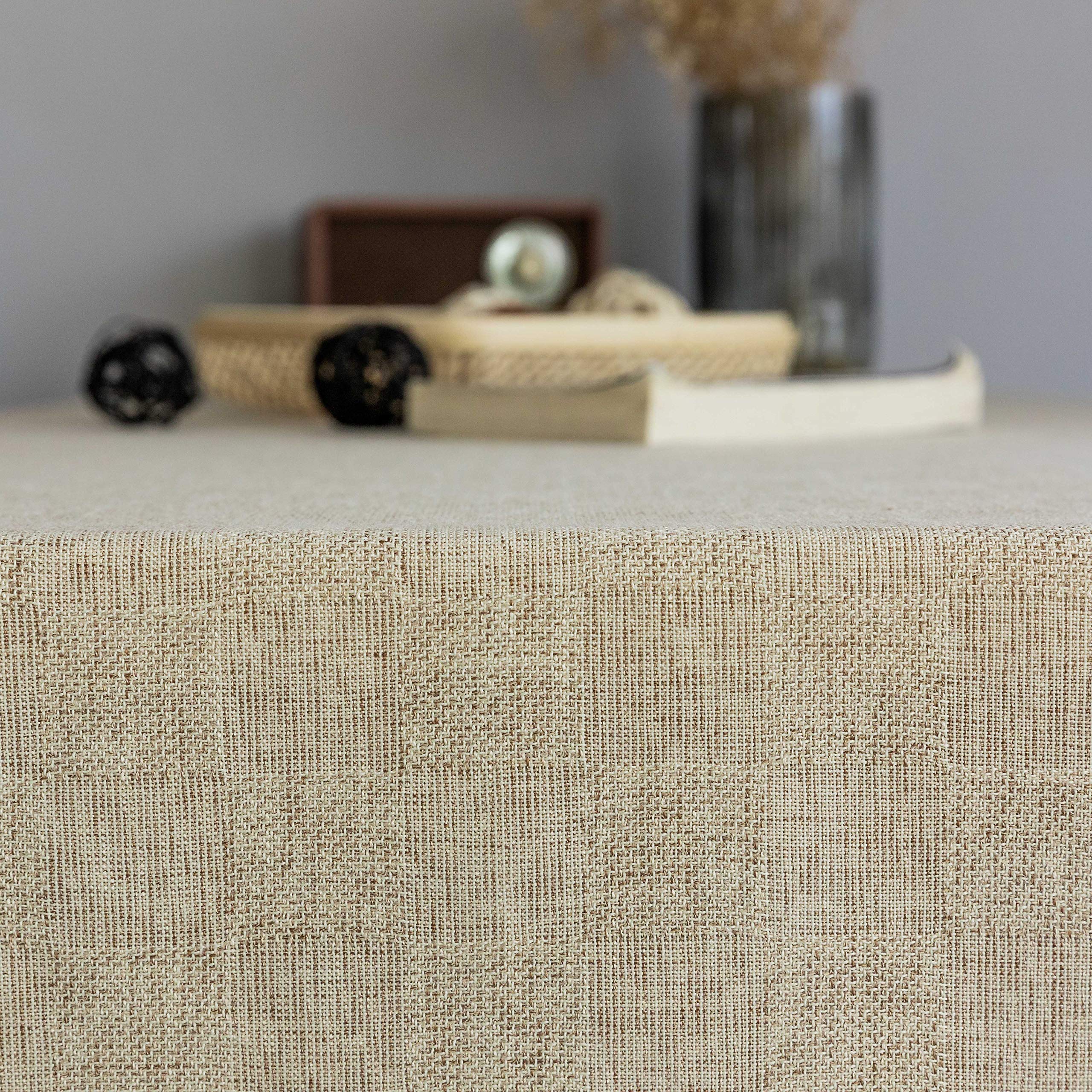Amazon.com: Home Brilliant Linen Tablecloth Square Table Covers