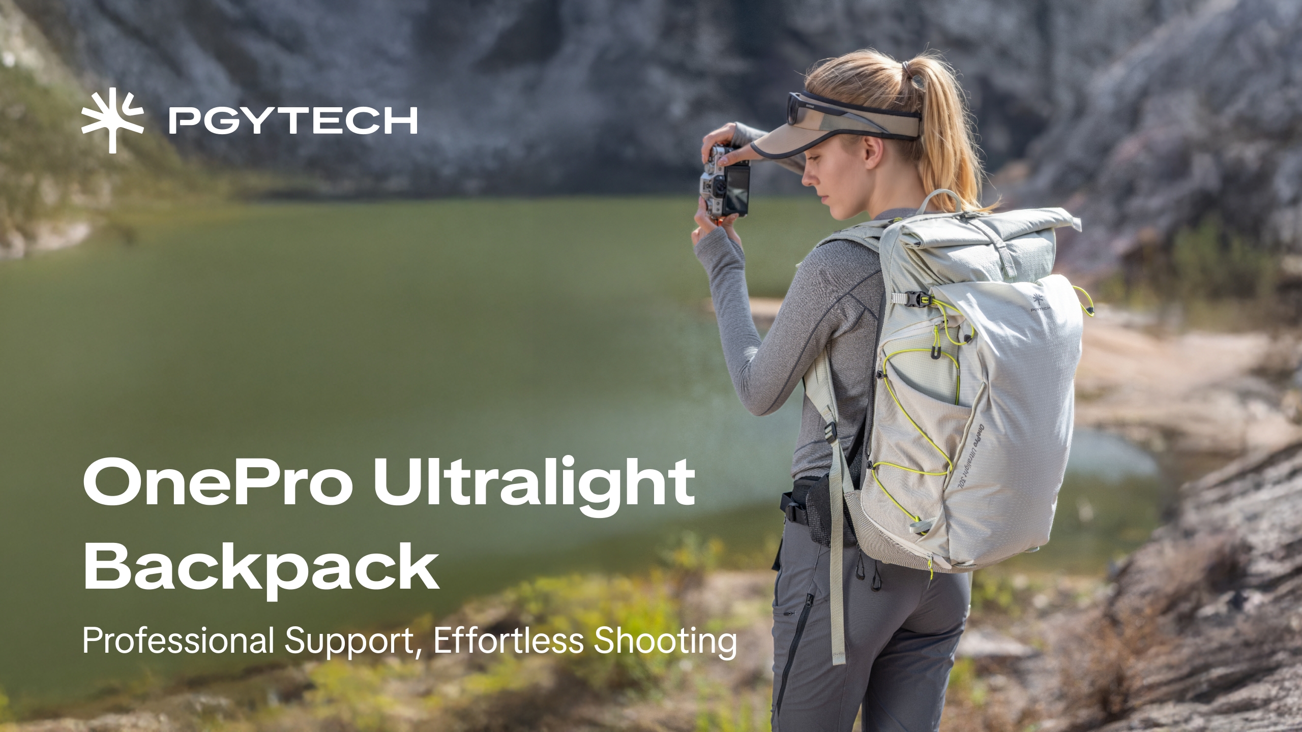 PGYTECH OnePro Ultralight Camera Backpack, Expandable Camera Bag