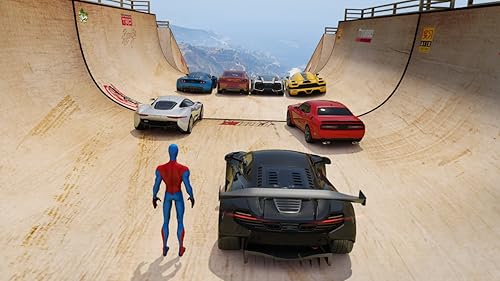 Extreme Car Racing Speed Simulator Game - Enjoy Impossible Car Stunts Adventure Games