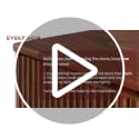 Evermagin 67" Walnut Fluted TV Stand for TVs up to 75" image 7