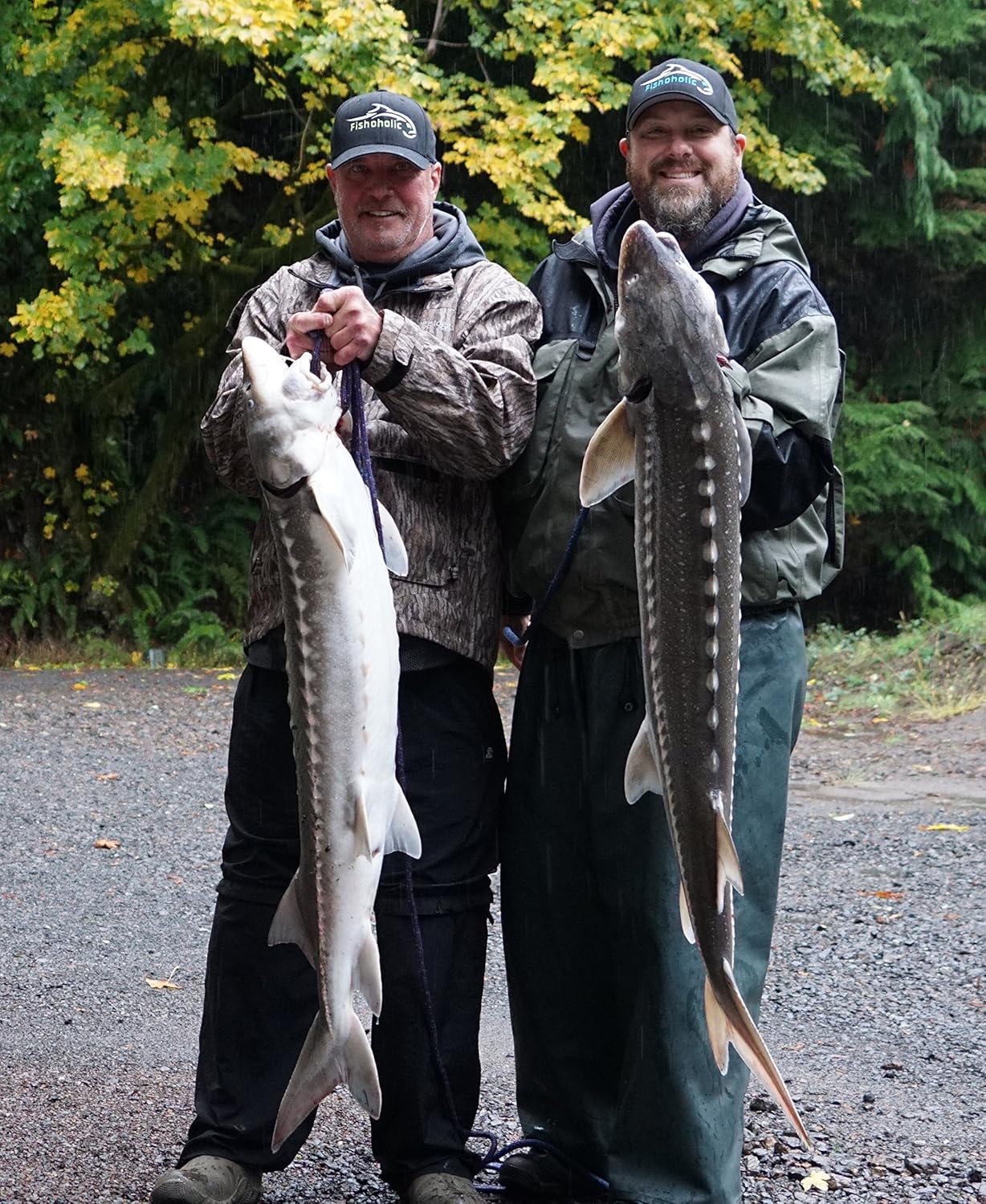 Fishoholic Baseball Fishing Hat – Flexible Fitted - Embroidered Logo, Semi-Fitted, S/M & L/XL Sizes – Fishing Enthusiast Gift - Image 7