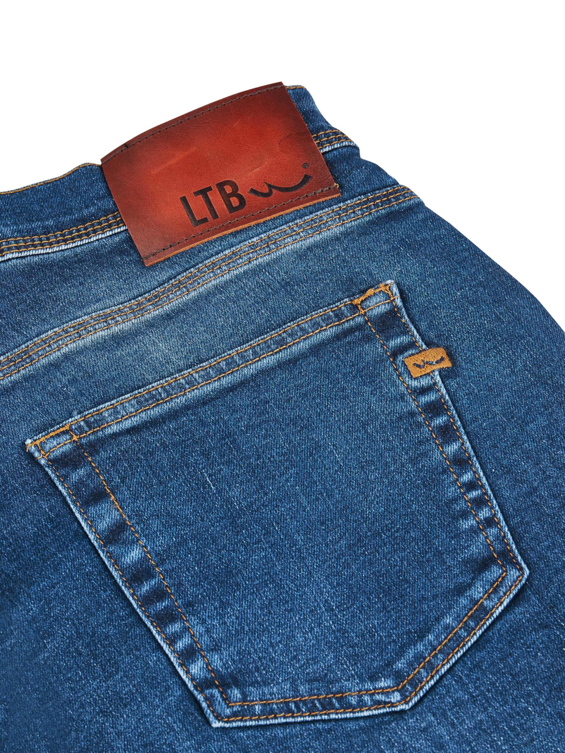 LTB Jeans Shorts Herren Stretch Kurz Slim Fit Corvin Kurze Hosen Bermuda