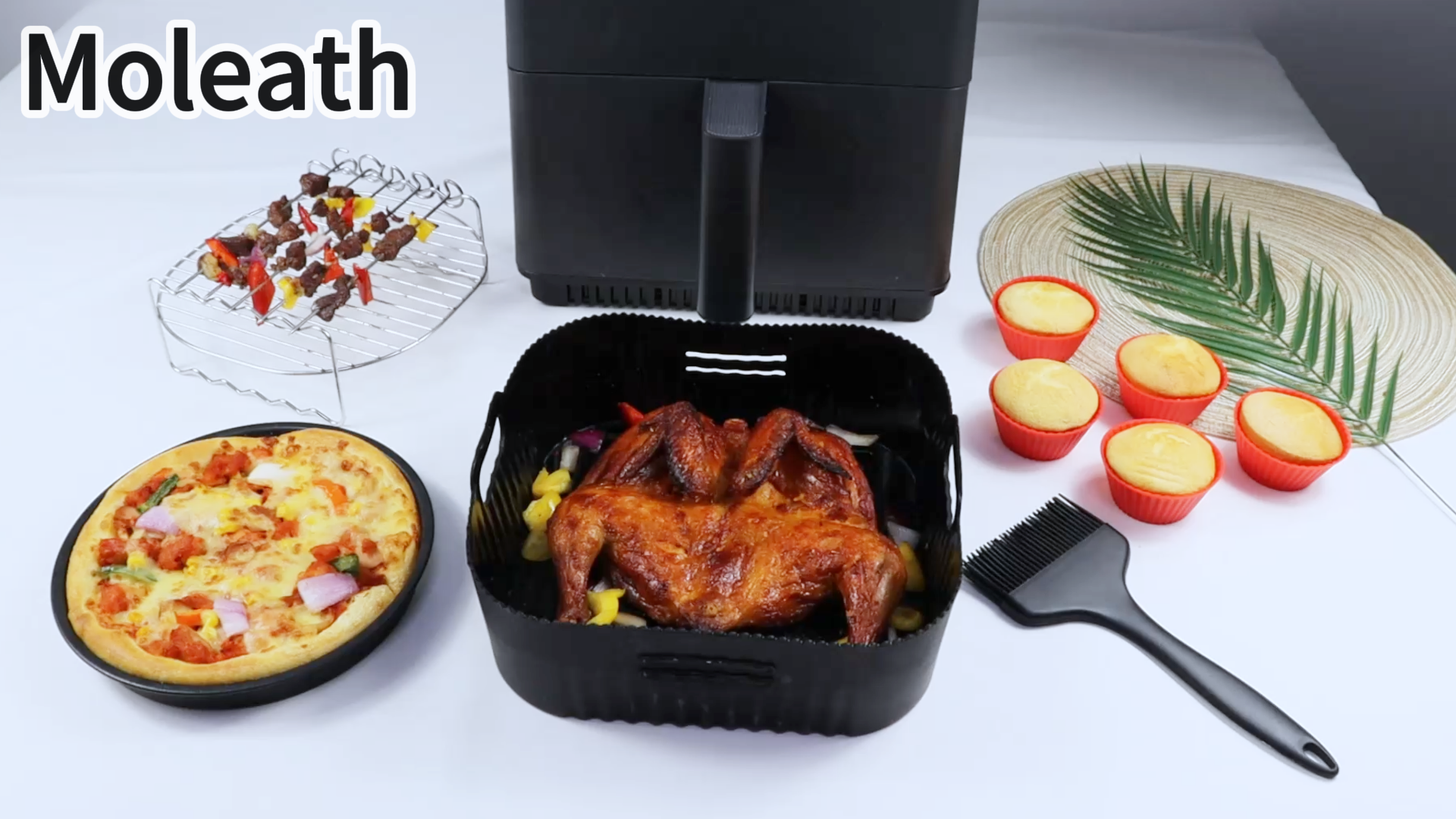 Accessori Per Friggitrice Ad Aria COSORI E Cecotec - Set 5 Pezzi In Silicone Alimentare - Foto 3