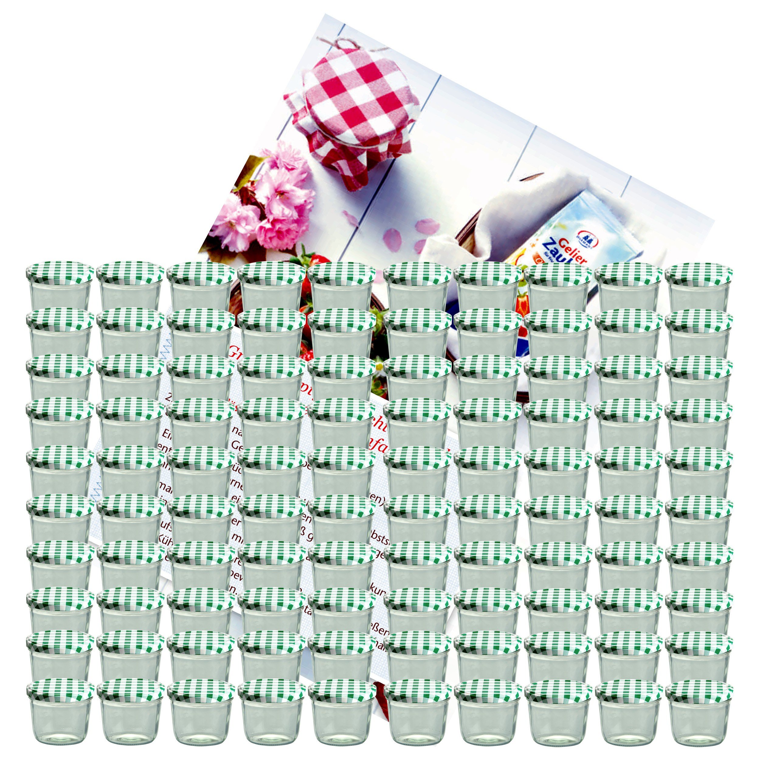 Set van 7x stuks weckpotten/inmaakpotten met klepdeksel 1.5 liter - Action products - warenhuis