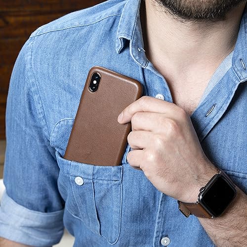 Miniatura 6 de Sena Deen - Funda para iPhone XS Max, compatible con carga inalámbrica, color negro
