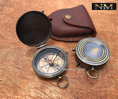 Miniatura 5 de Brújula grabada, regalo para marido, aniversario, regalo de boda para él, regalo de novio de larga distancia, regalo de prometido, regalo de