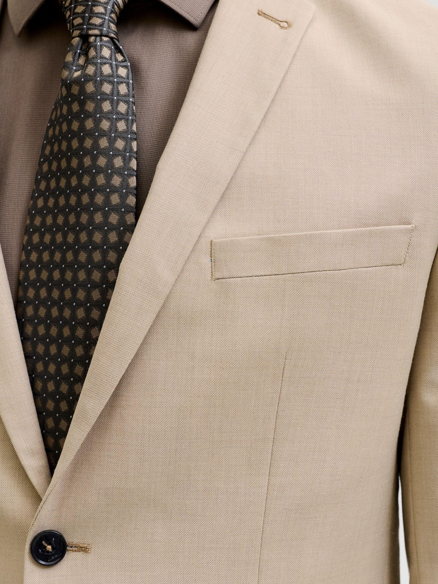 JACK & JONES Blazer croisé JPRSOLARIS Blazers Super Slim Fit | Blazer simple boutonnage
