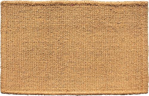 Miniatura 4 de Calloway Mills 180071830K Garbo - Felpudo con monograma, extra grueso, 18 x 30 x 1.50 pulgadas (letra K), color naturalnegro