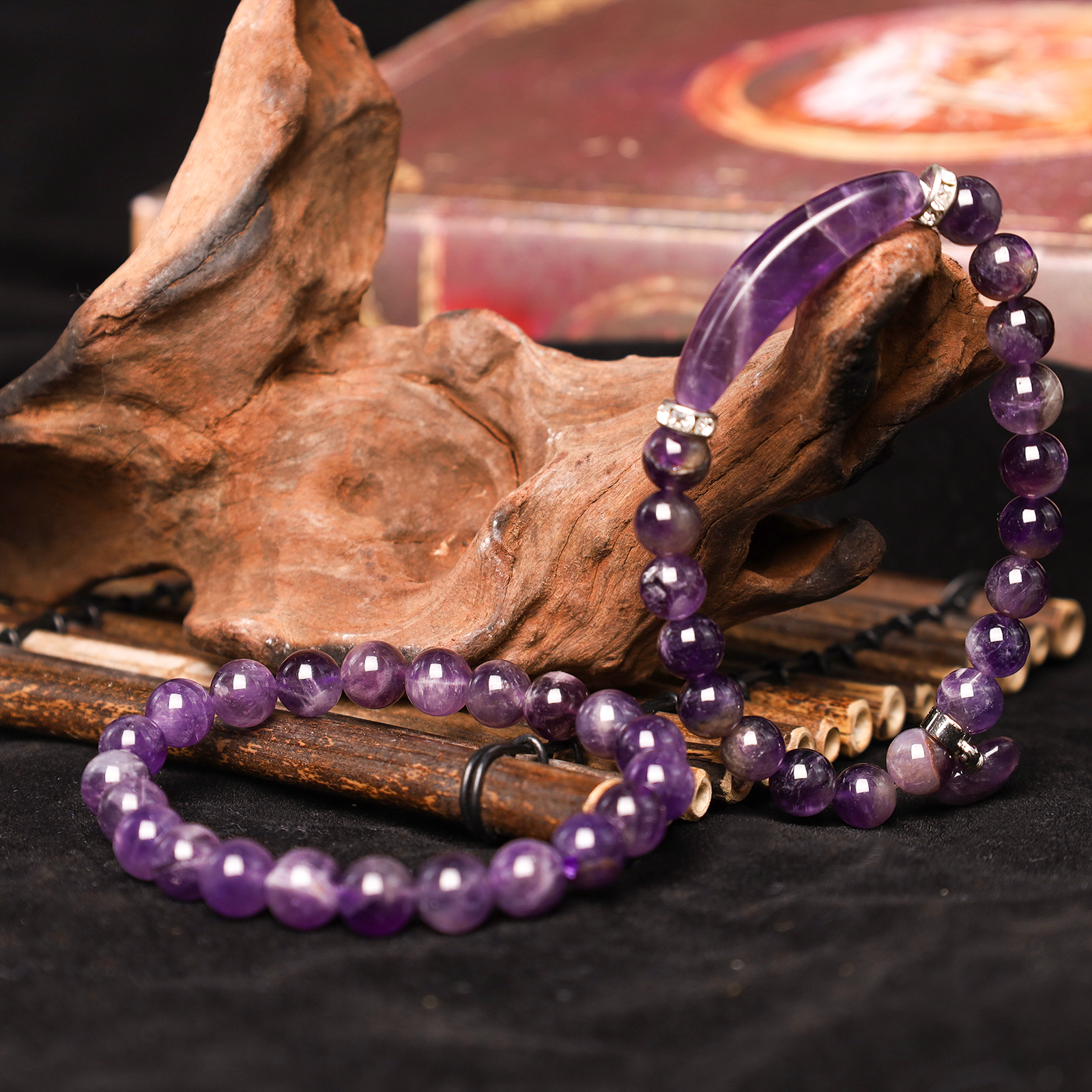 Con Perlas Y Más...: Pulsera De Cuarzo Amatista