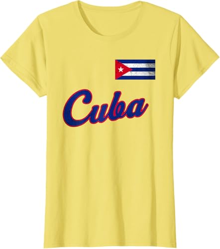 Miniatura 25 de Cuba 2023 Baseball Flag Pride Cubano Beisbol Cuban T-Shirt Black,White,Baby Blue,Silver Grey,Olive Green,Lemon Yellow,Heather Grey,Heather