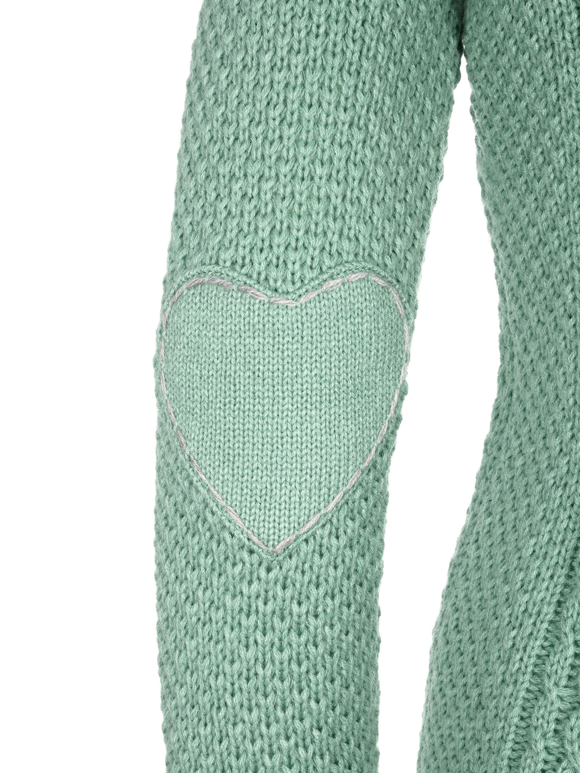 Almbock Strickjacke Damen Reissverschluss - Hochwertige Trachtenjacke Damen - Trachtenstrickjacke aus feiner Wolle in vielen Farben von Gr. S - XXL