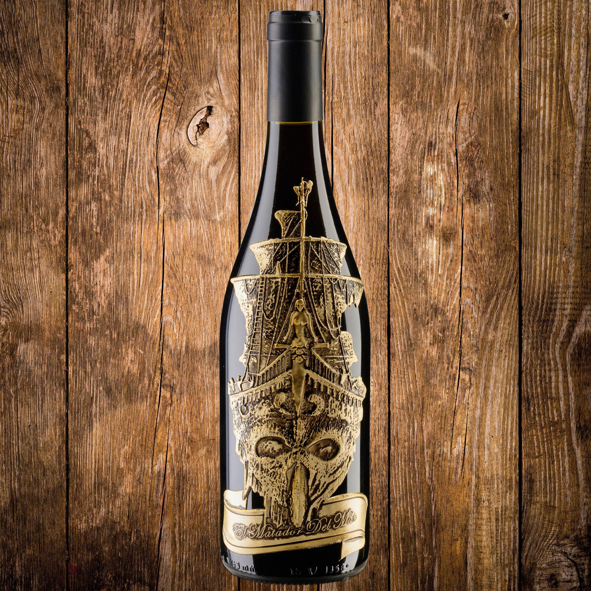 Prime Presents El Matador del Mar - Rotwein (0,75 l) in Geschenkbox - IGP Frankreich Syrah