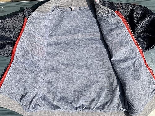 Vista 8 de Yao 1T-5T - Ropa de niño pequeño, conjuntos de ropa de otoño para bebé, 3 piezas, chaleco de mezclilla, sudaderas con capucha de algodón, jeans